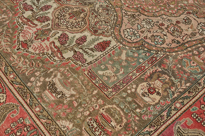 8x11 Hand-Knotted Vintage Rug - 51007
