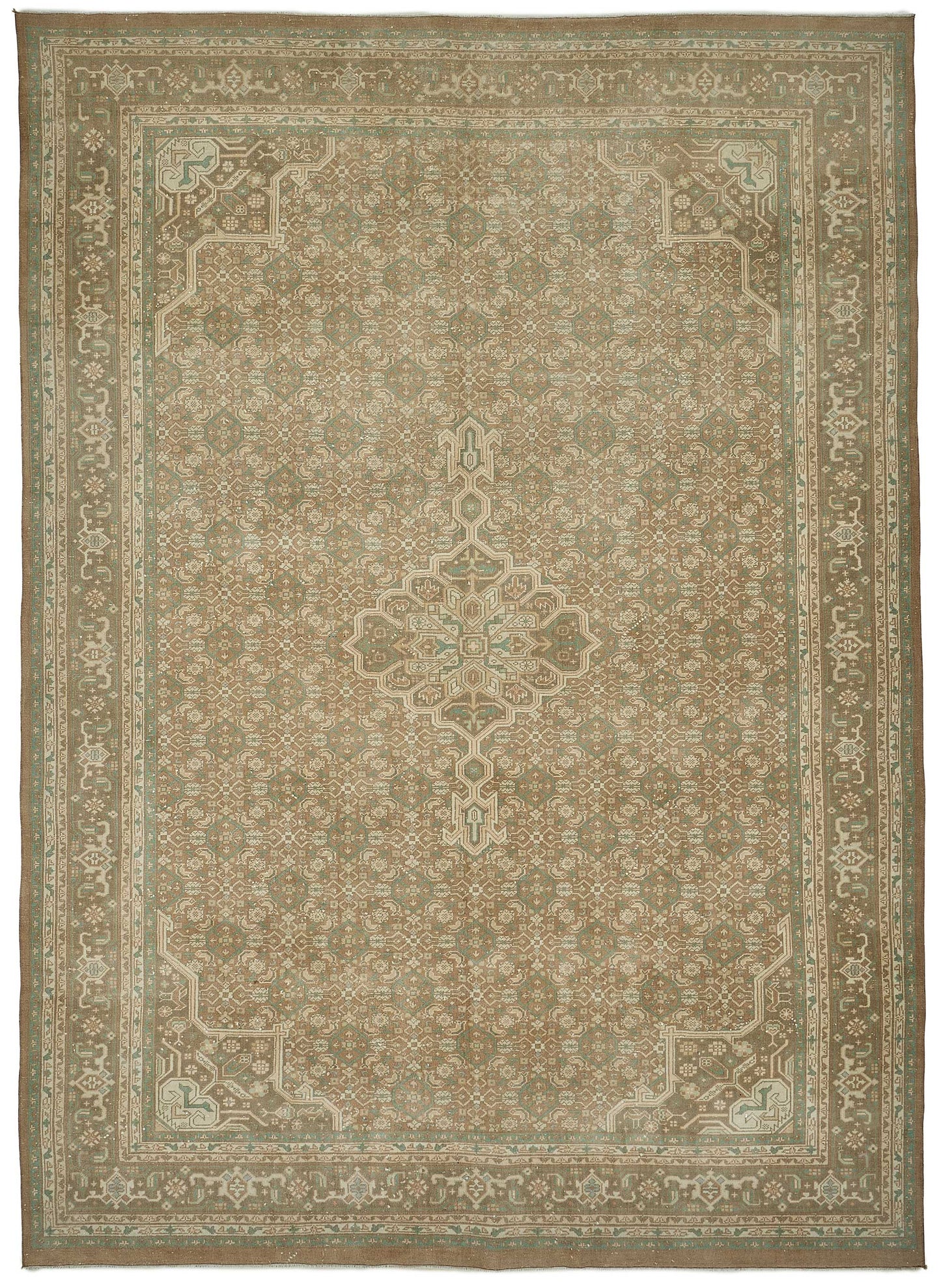 8x11 Hand-Knotted Vintage Rug - 51010