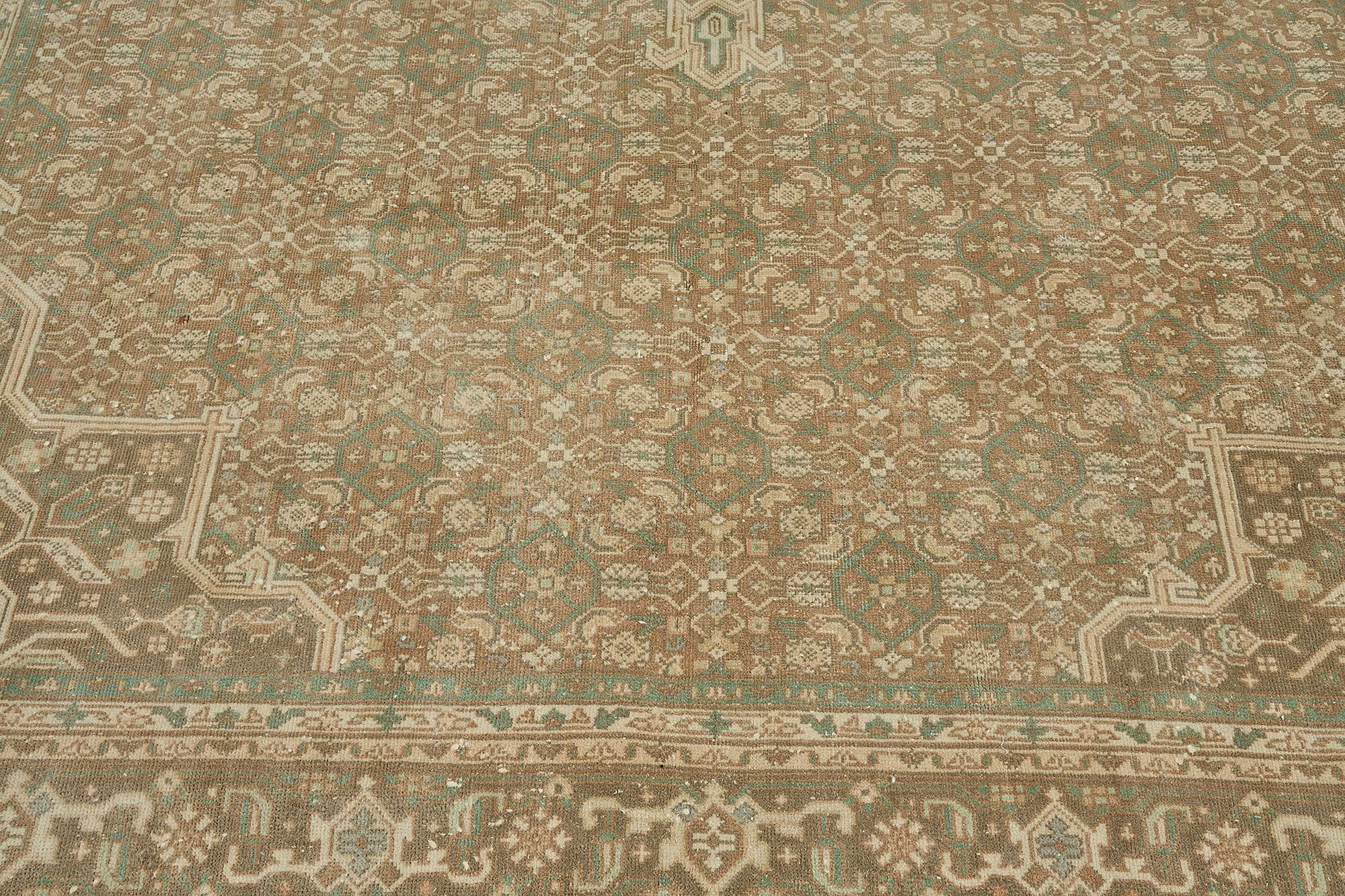 8x11 Hand-Knotted Vintage Rug - 51010