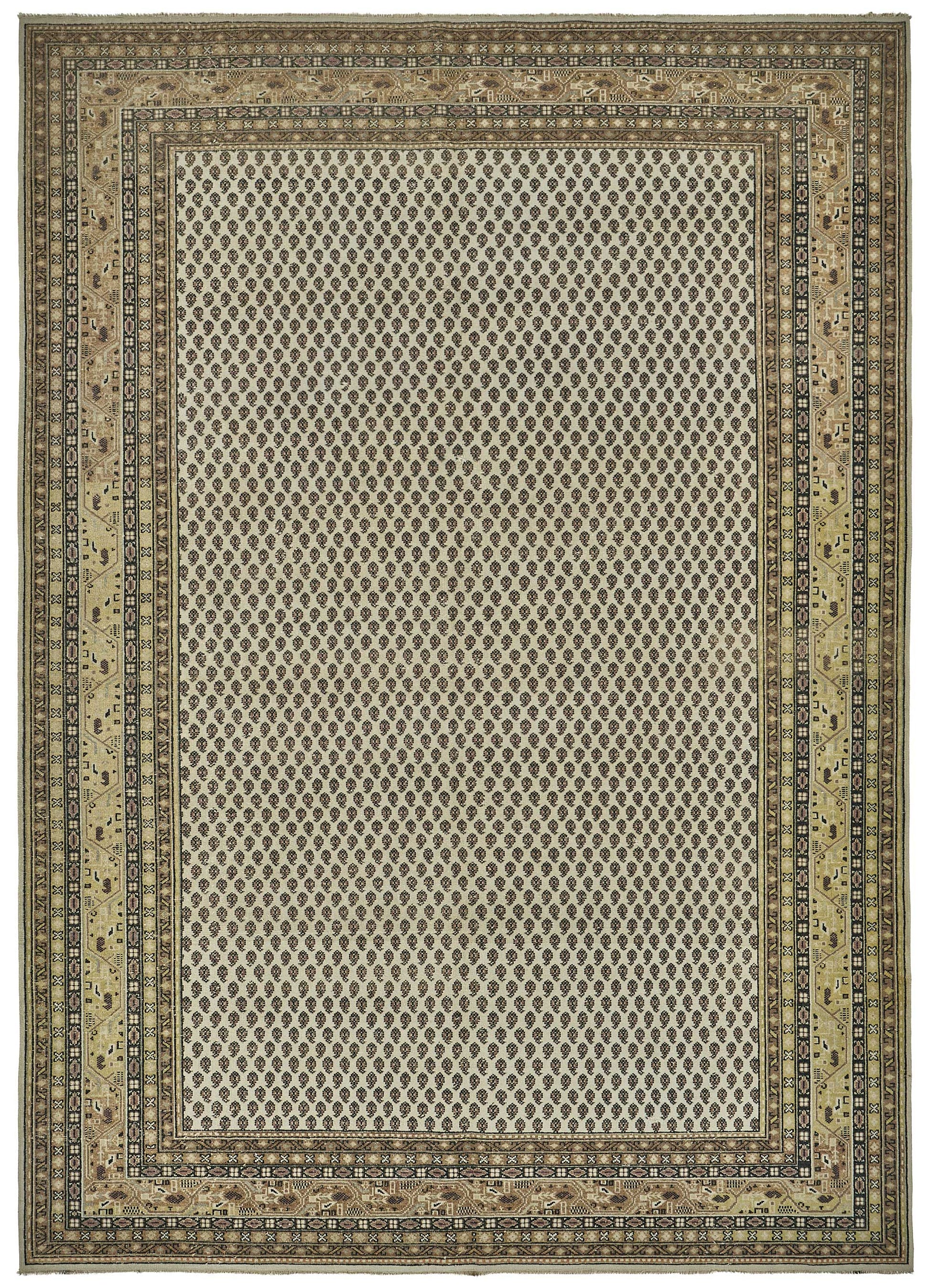 7x10 Hand-Knotted Vintage Rug - 51011