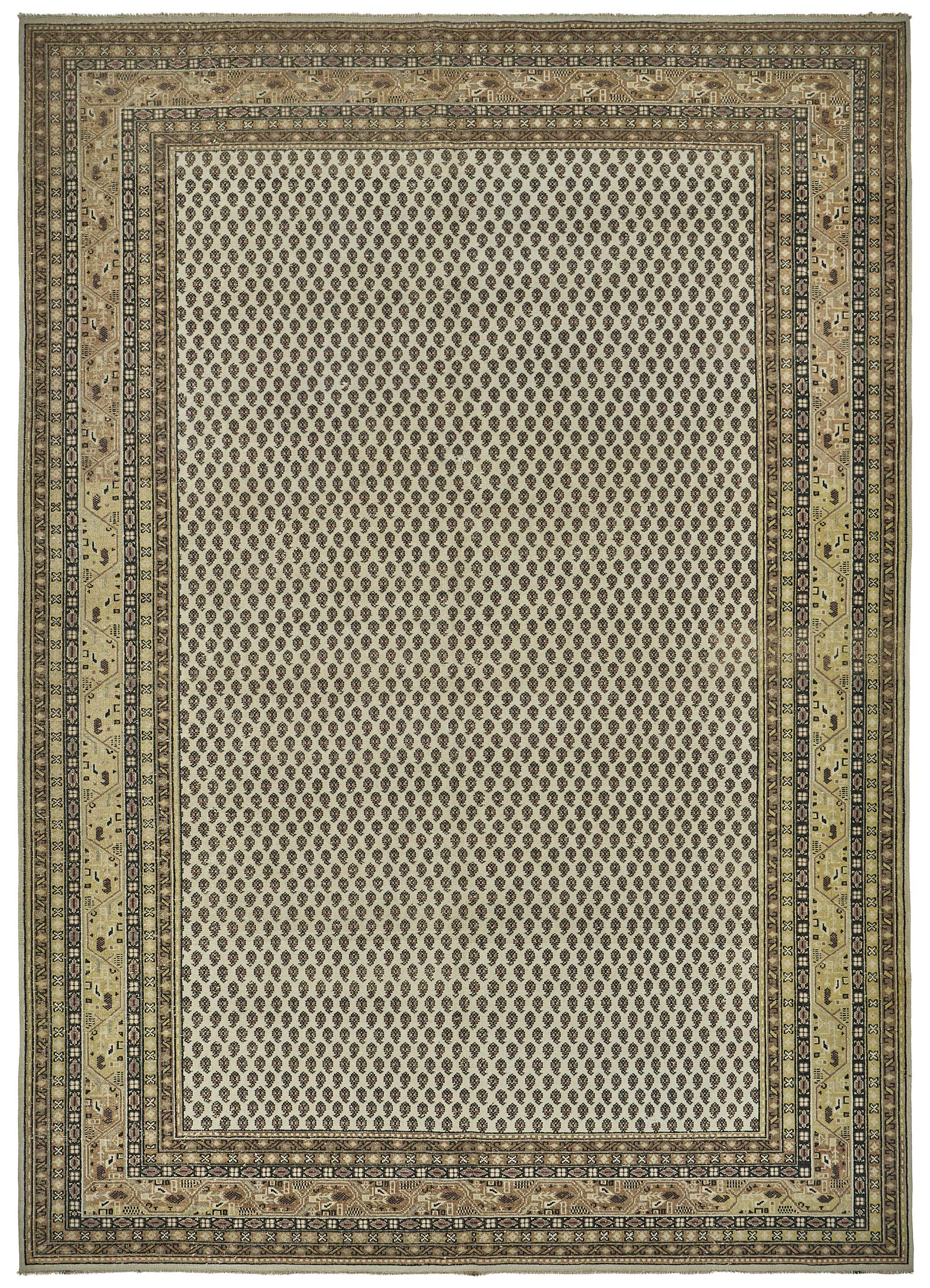 7x10 Hand-Knotted Vintage Rug - 51011