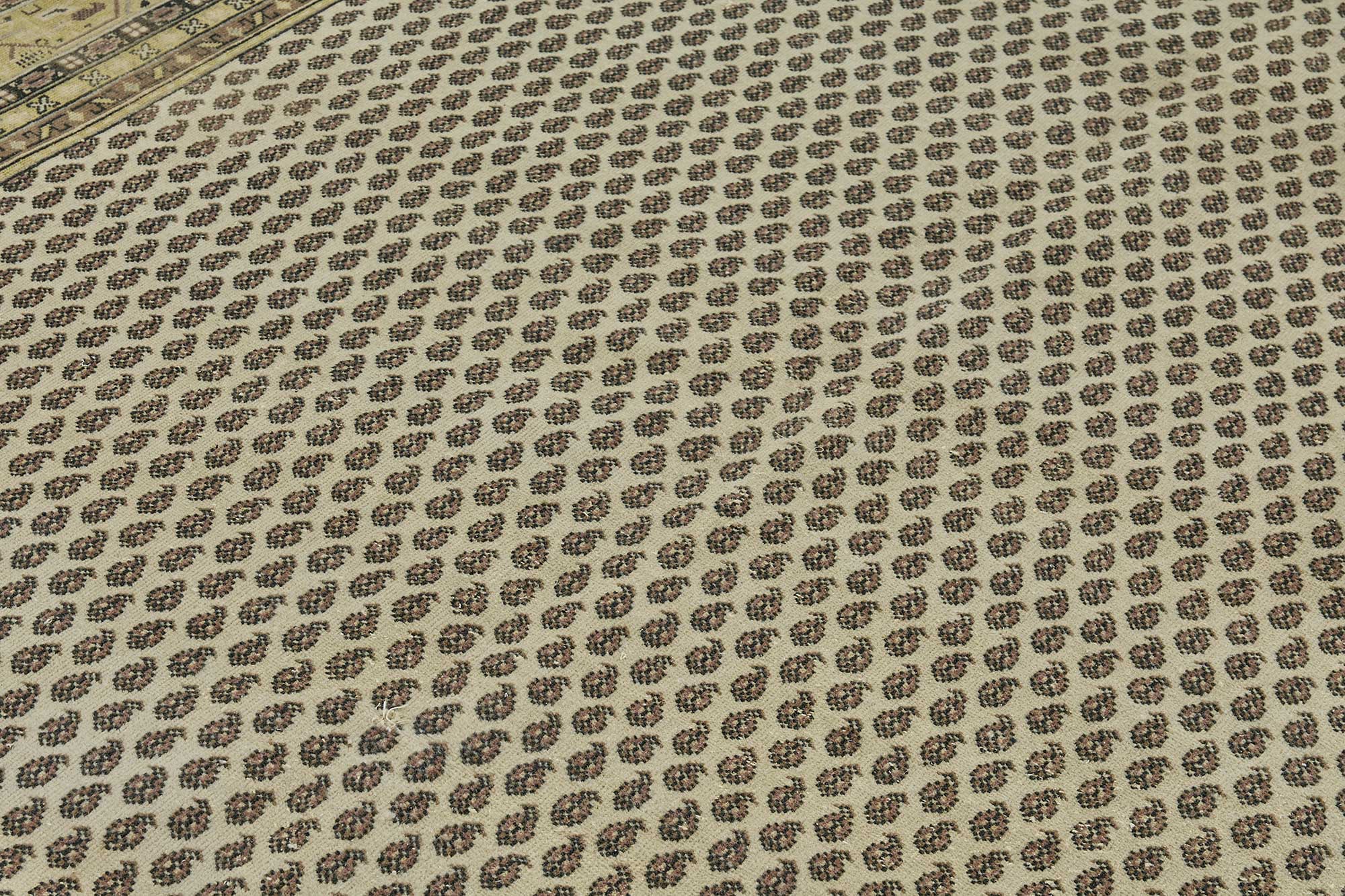 7x10 Hand-Knotted Vintage Rug - 51011