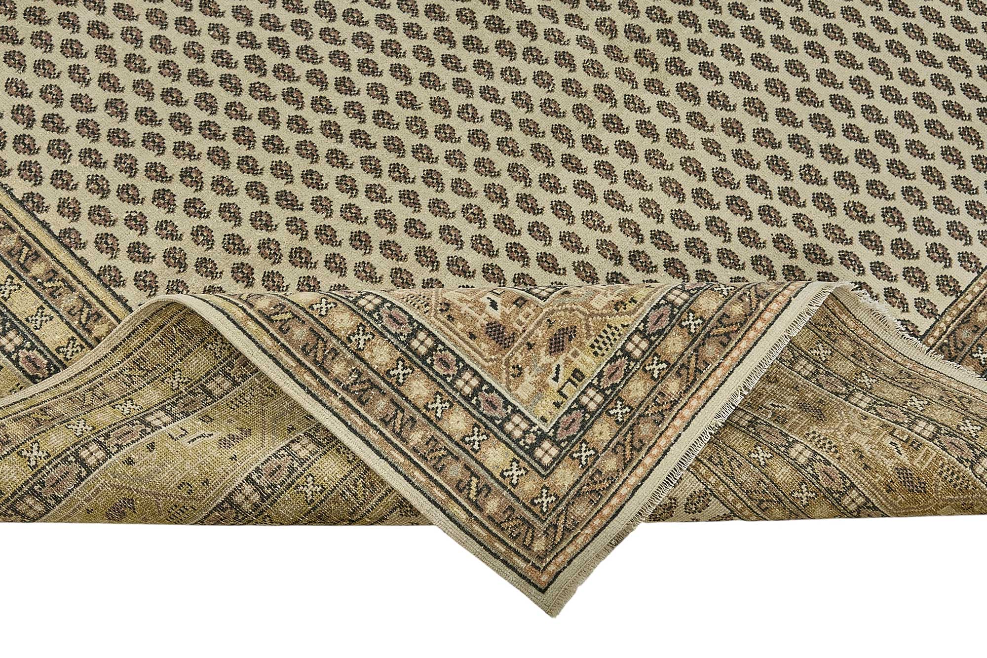 7x10 Hand-Knotted Vintage Rug - 51011