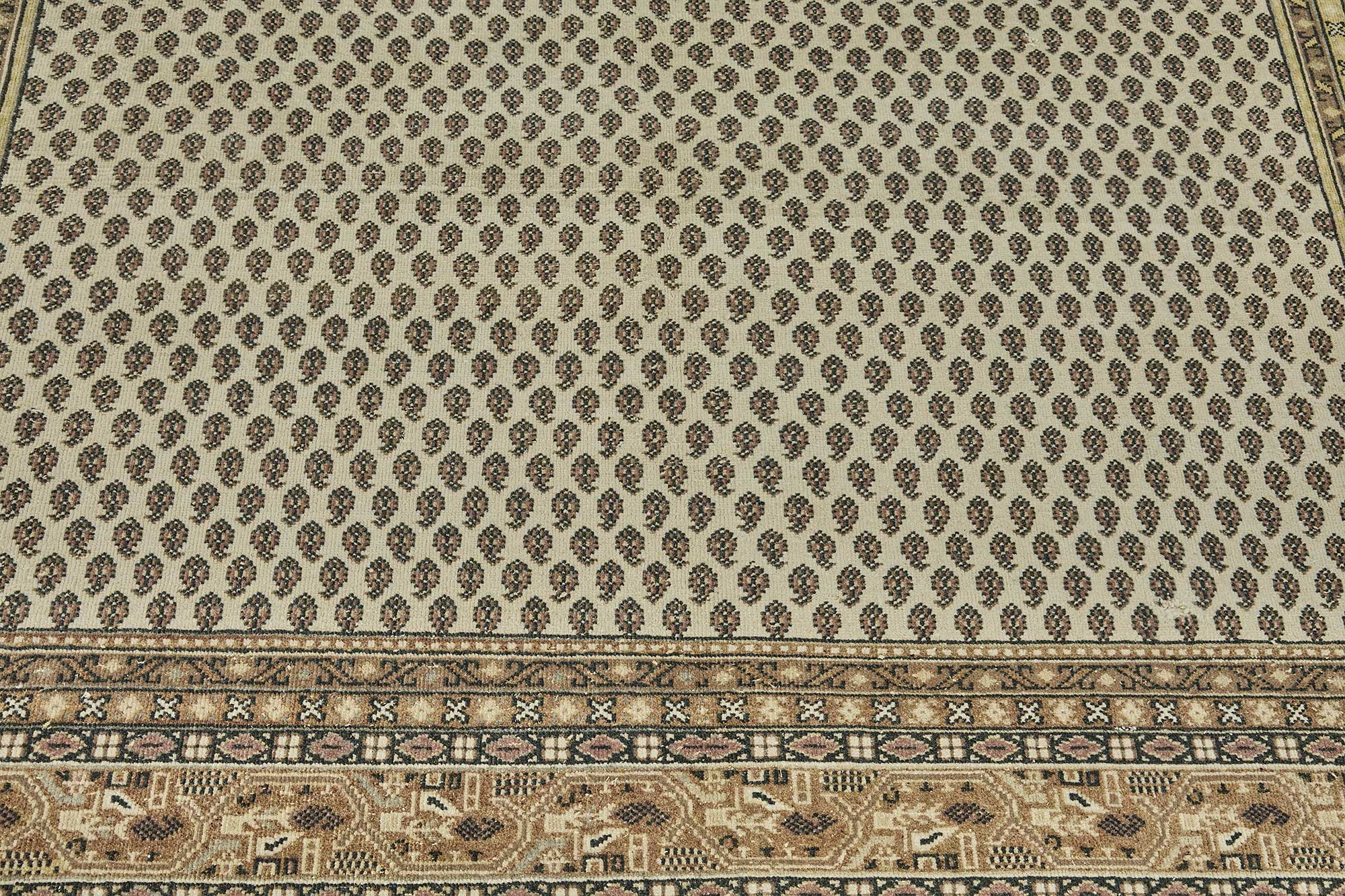 7x10 Hand-Knotted Vintage Rug - 51011