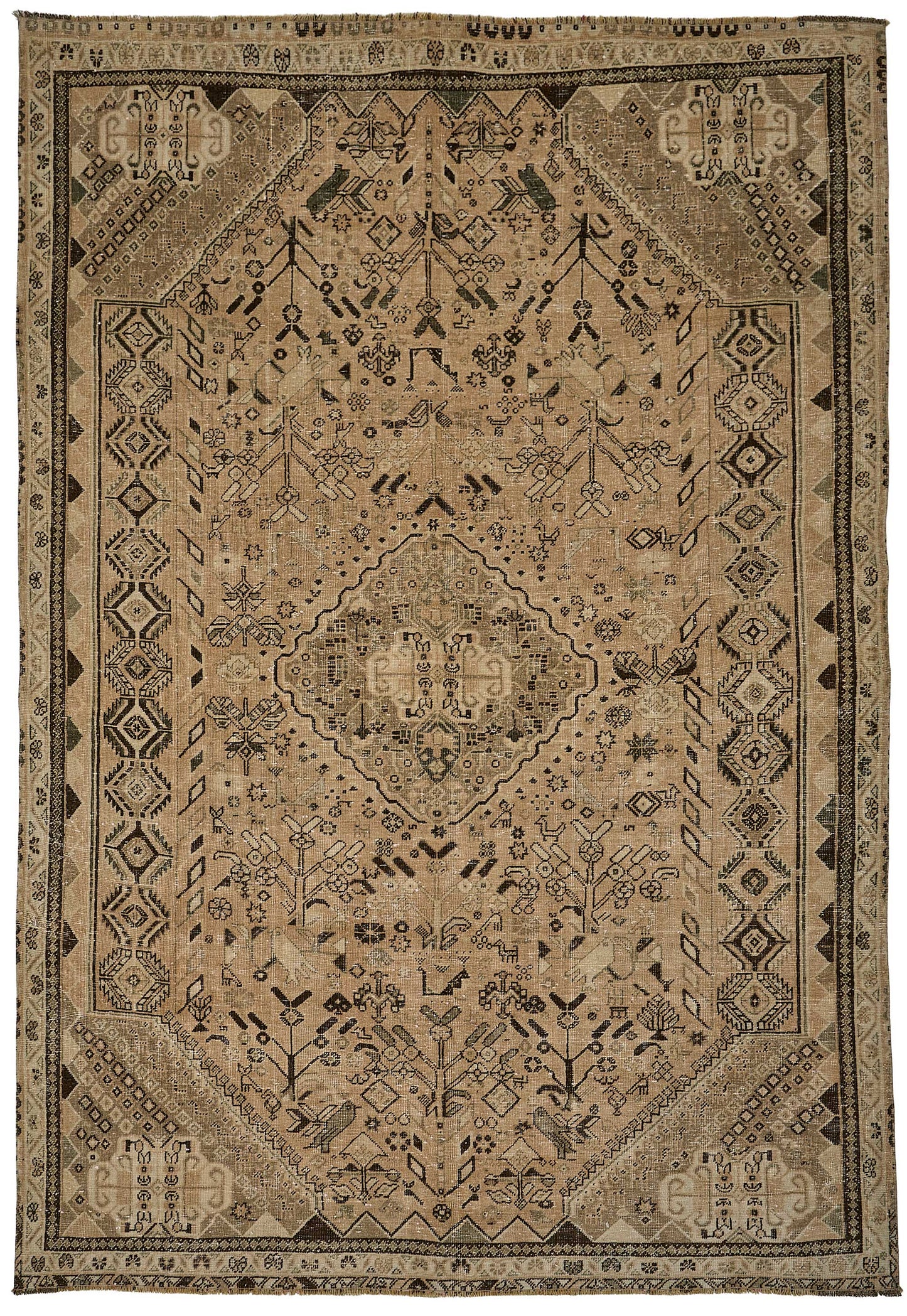 6x9 Hand-Knotted Vintage Rug - 51012