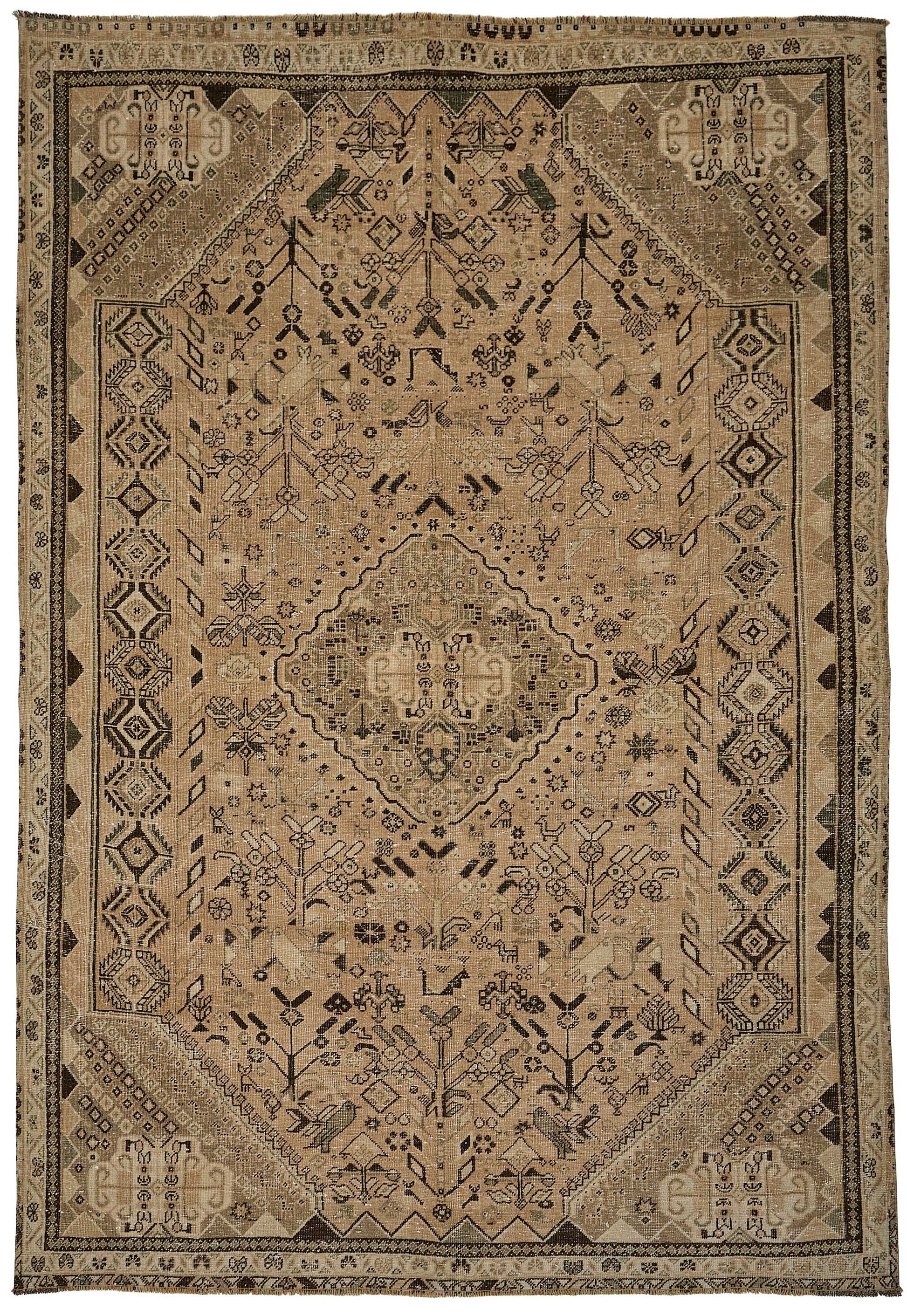 6x9 Hand-Knotted Vintage Rug - 51012