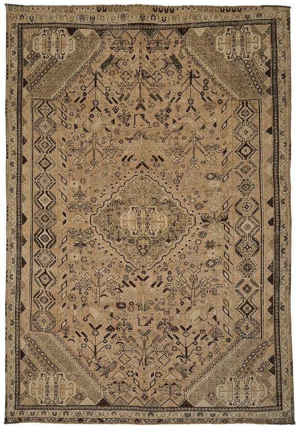 6x9 Hand-Knotted Vintage Rug - 51012