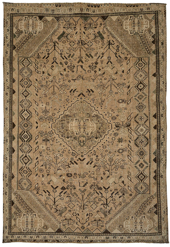6x9 Hand-Knotted Vintage Rug - 51012