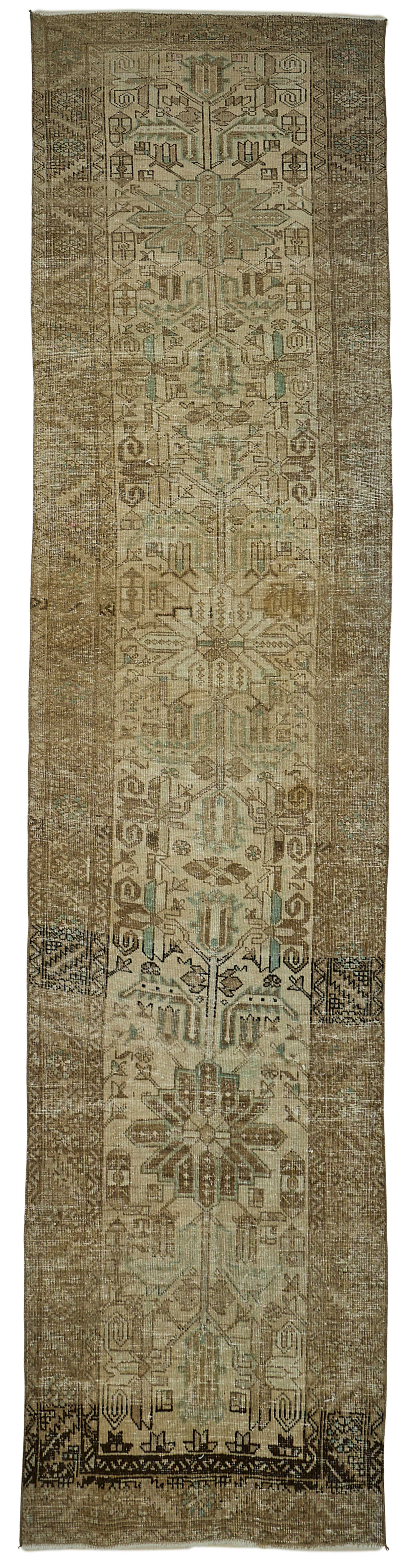 3x15 Hand-Knotted Vintage Rug - 51013