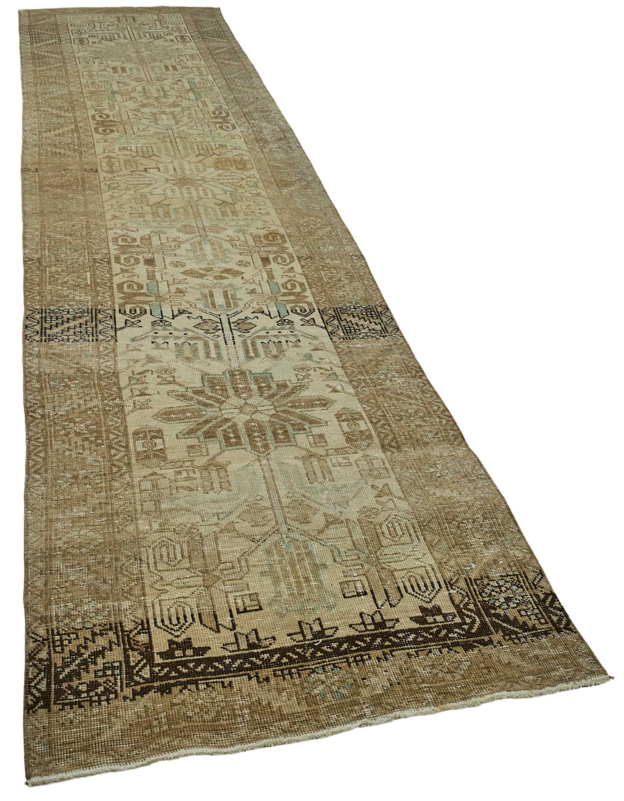 3x15 Hand-Knotted Vintage Rug - 51013
