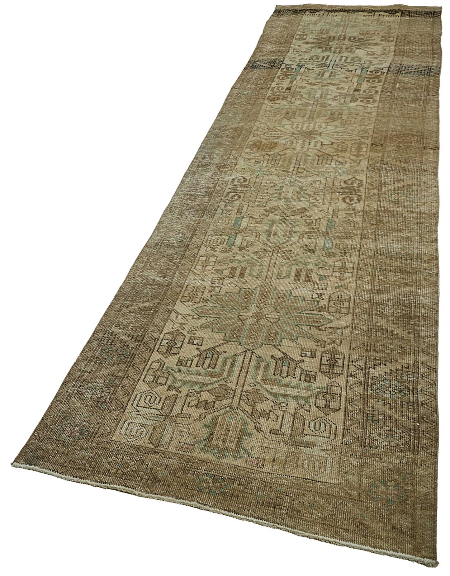 3x15 Hand-Knotted Vintage Rug - 51013