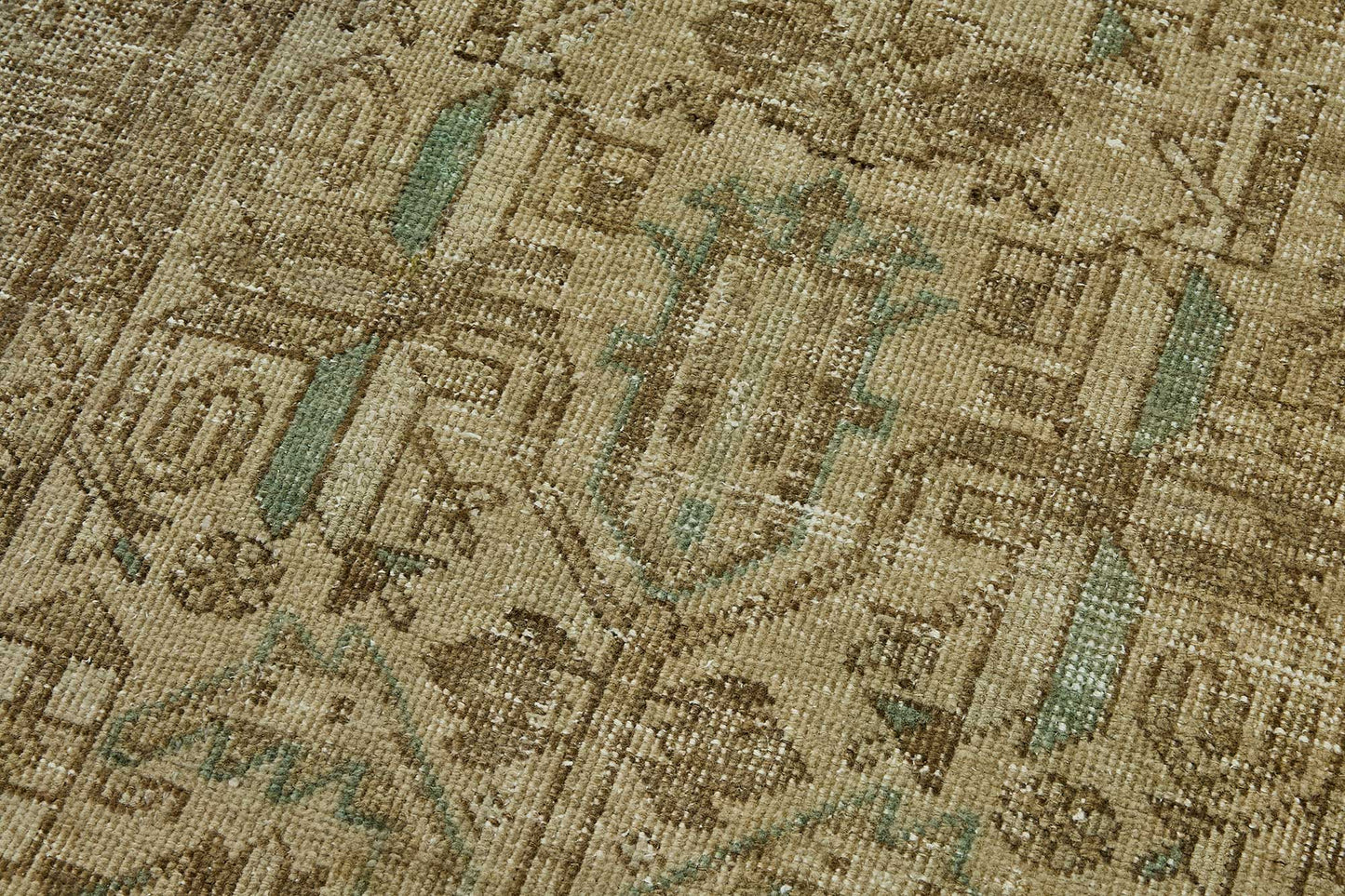 3x15 Hand-Knotted Vintage Rug - 51013