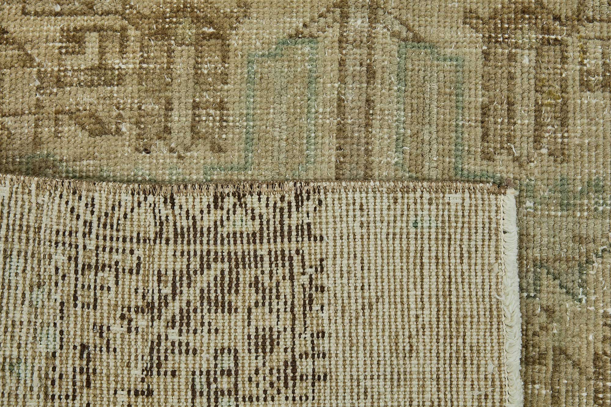 3x15 Hand-Knotted Vintage Rug - 51013