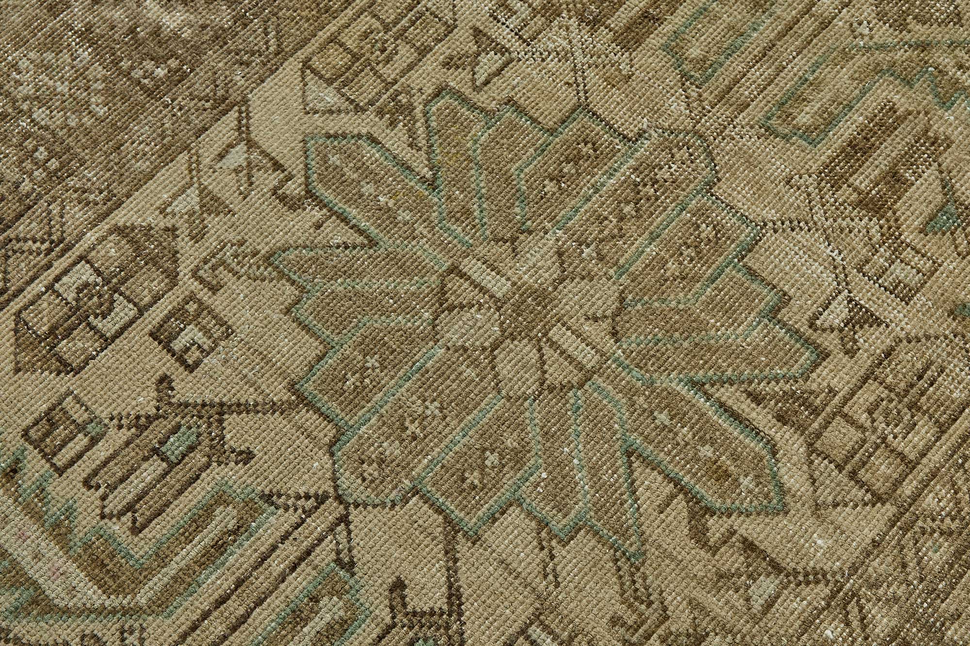 3x15 Hand-Knotted Vintage Rug - 51013