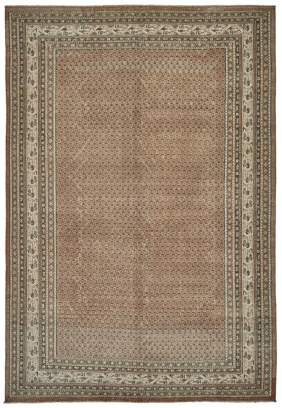 7x10 Hand-Knotted Vintage Rug - 51014