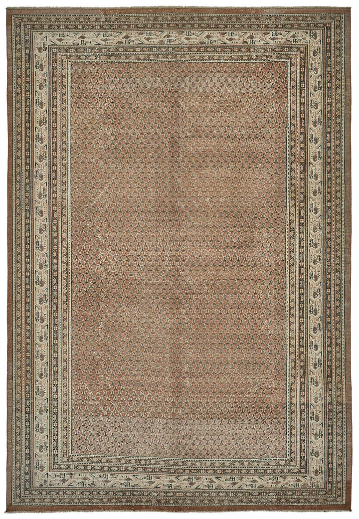 7x10 Hand-Knotted Vintage Rug - 51014