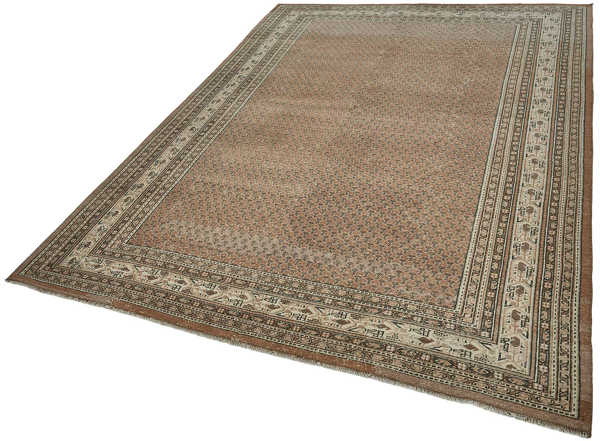 7x10 Hand-Knotted Vintage Rug - 51014