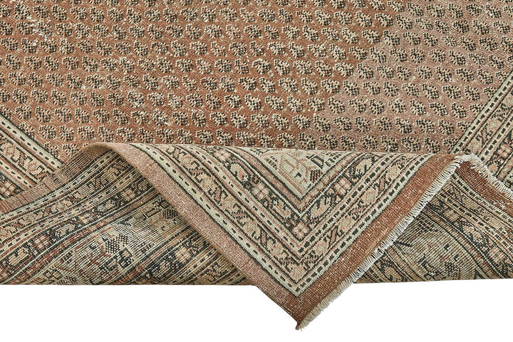 7x10 Hand-Knotted Vintage Rug - 51014