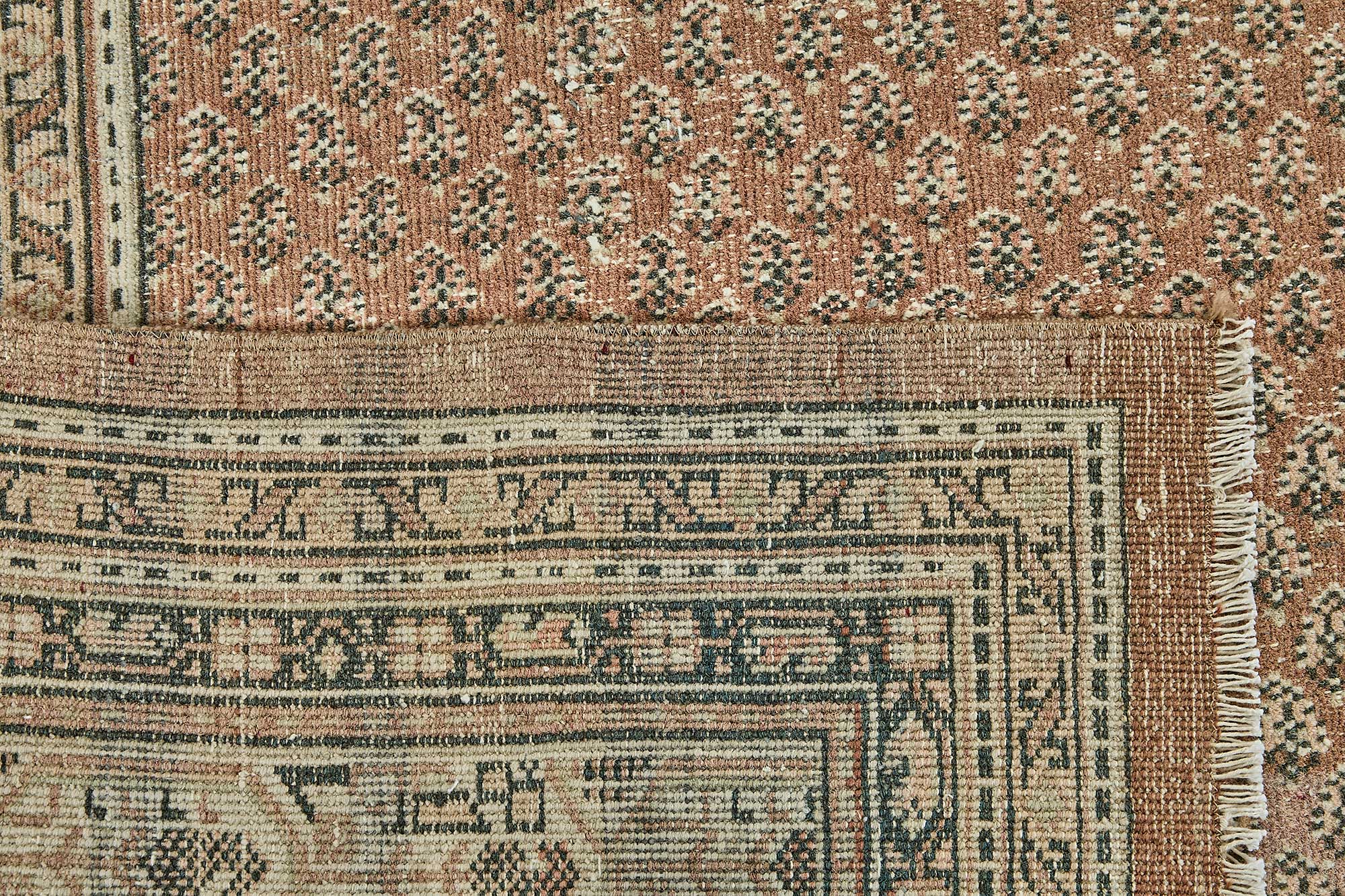 7x10 Hand-Knotted Vintage Rug - 51014