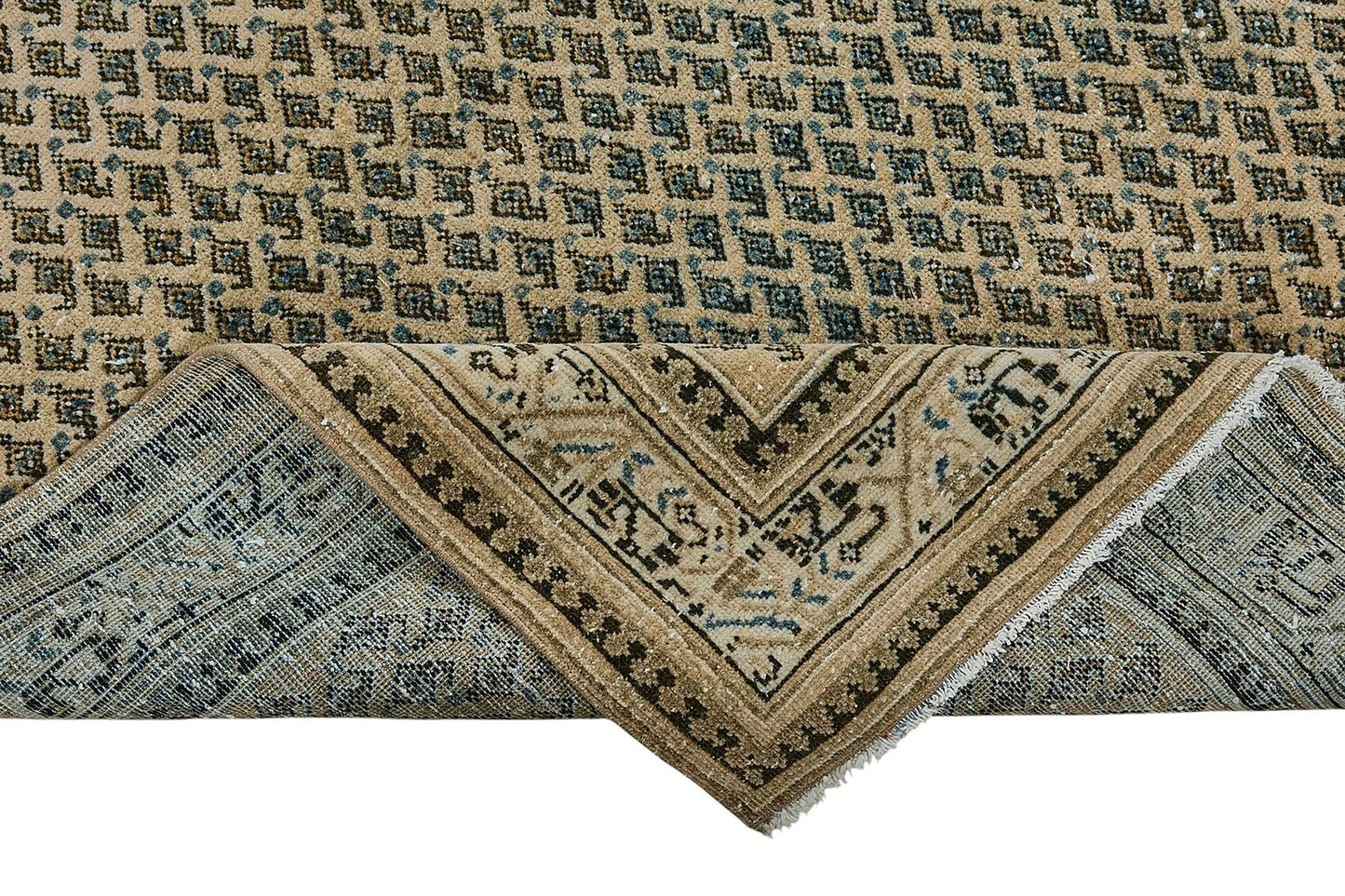 7x10 Hand-Knotted Vintage Rug - 51015
