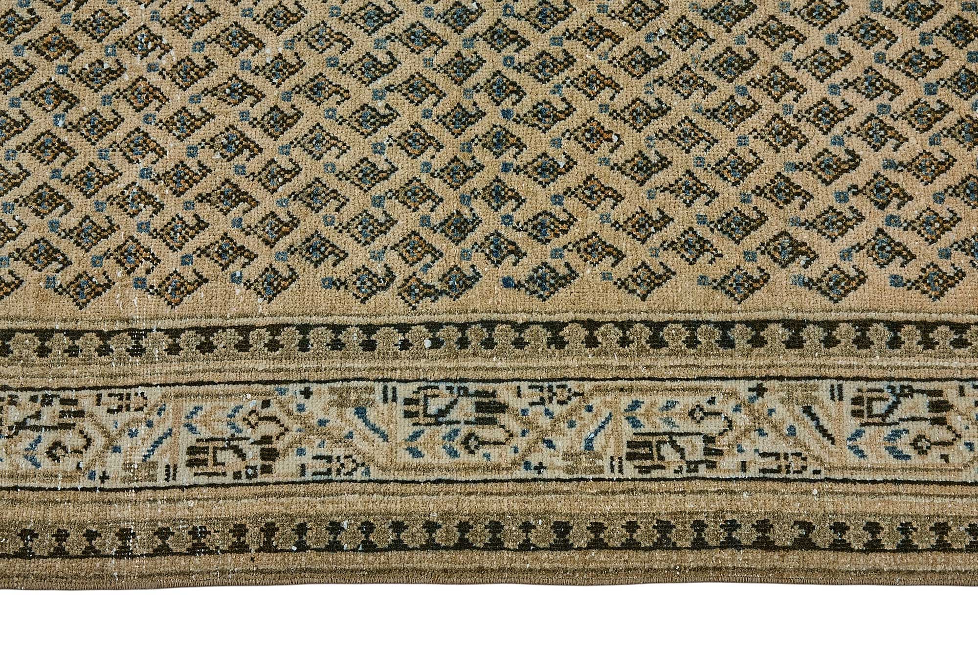 7x10 Hand-Knotted Vintage Rug - 51015