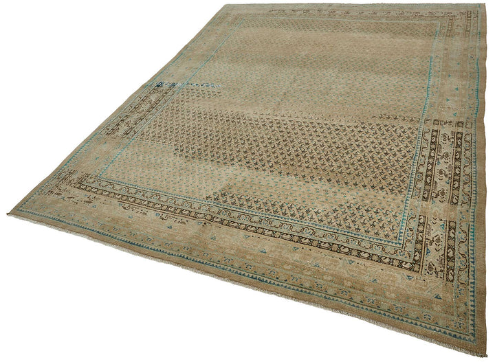 7x10 Hand-Knotted Vintage Rug - 51016