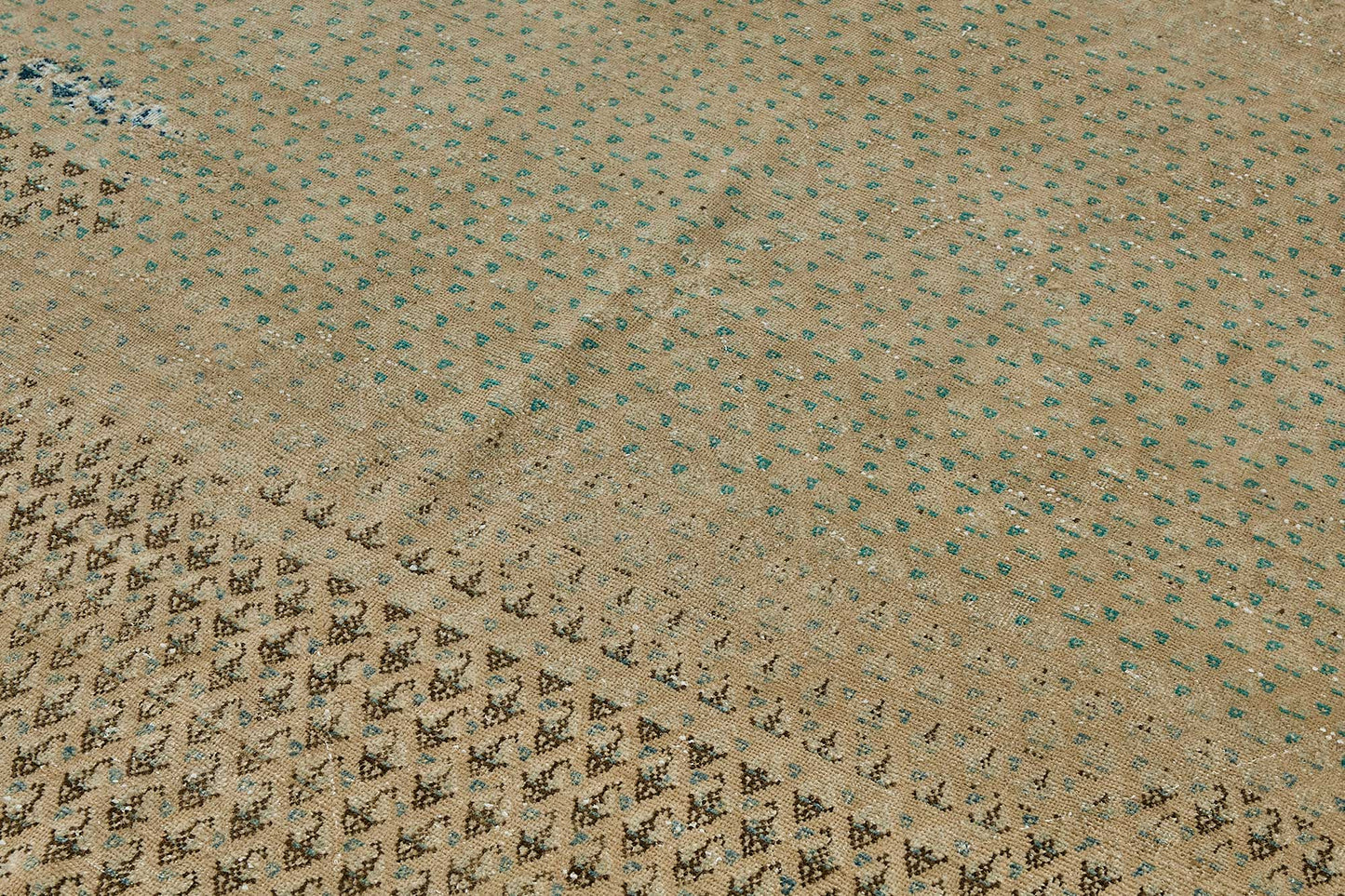 7x10 Hand-Knotted Vintage Rug - 51016