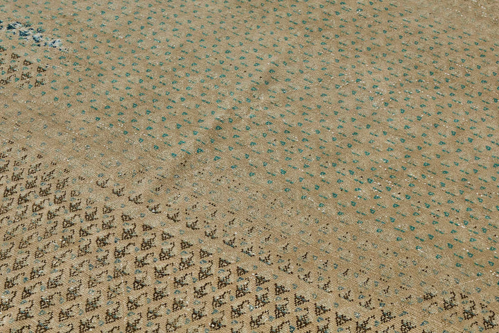 7x10 Hand-Knotted Vintage Rug - 51016