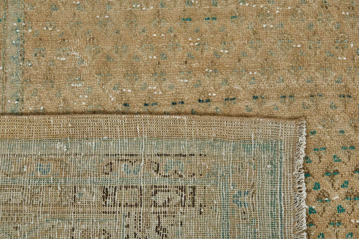 7x10 Hand-Knotted Vintage Rug - 51016