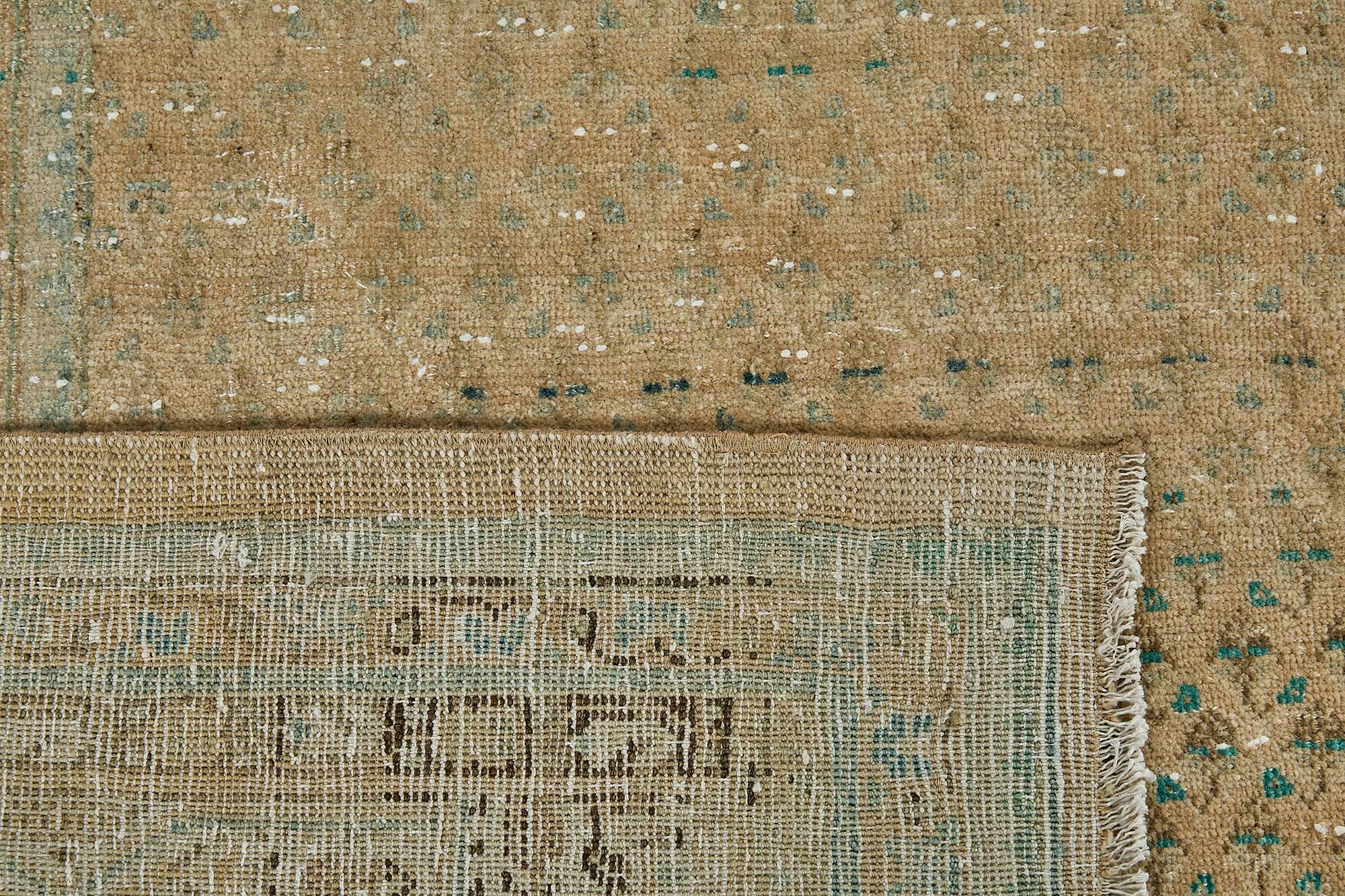 7x10 Hand-Knotted Vintage Rug - 51016