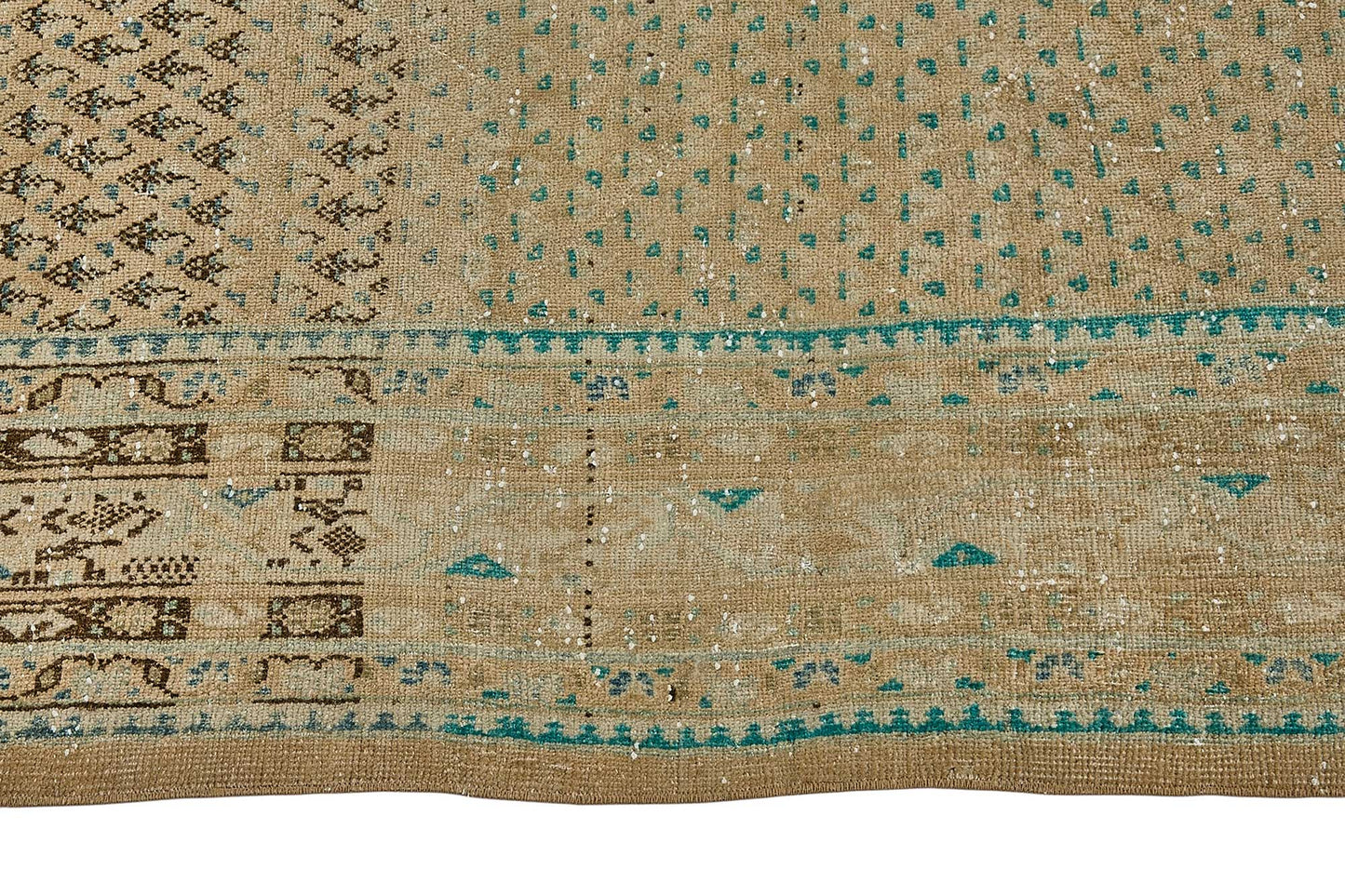 7x10 Hand-Knotted Vintage Rug - 51016
