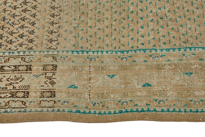 7x10 Hand-Knotted Vintage Rug - 51016