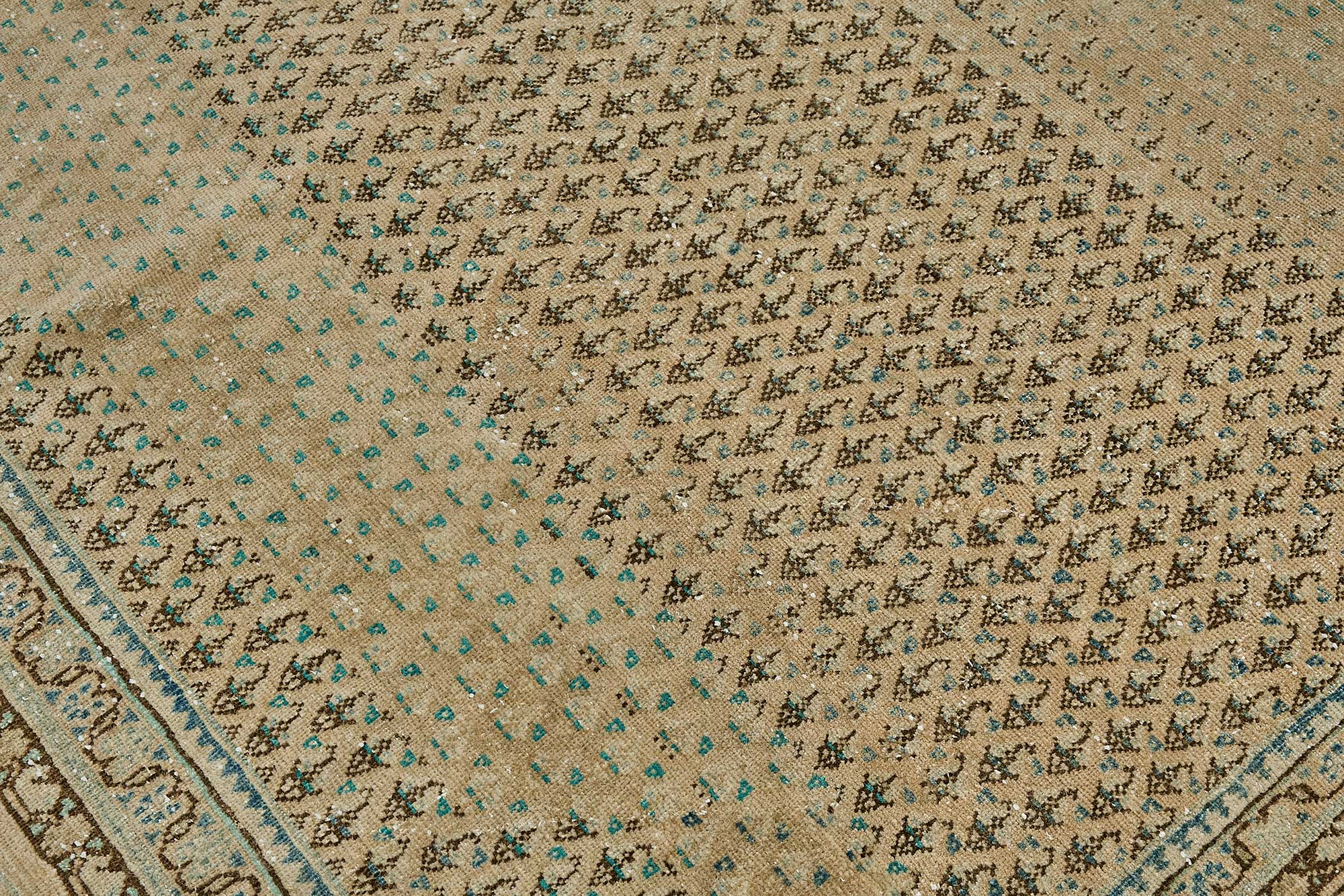 7x10 Hand-Knotted Vintage Rug - 51016