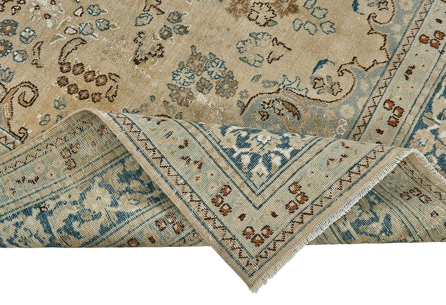7x9 Hand-Knotted Vintage Rug - 51017