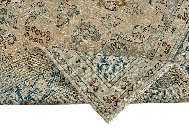 7x9 Hand-Knotted Vintage Rug - 51017