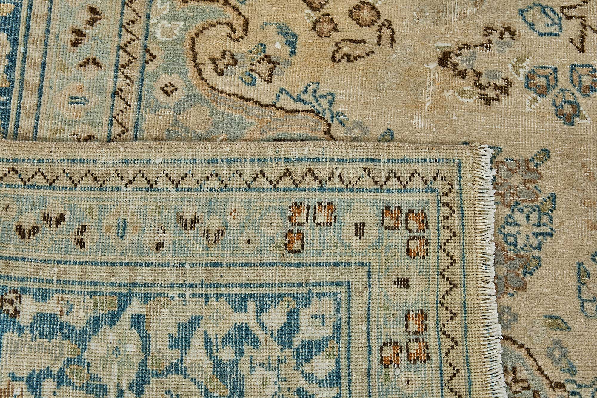 7x9 Hand-Knotted Vintage Rug - 51017