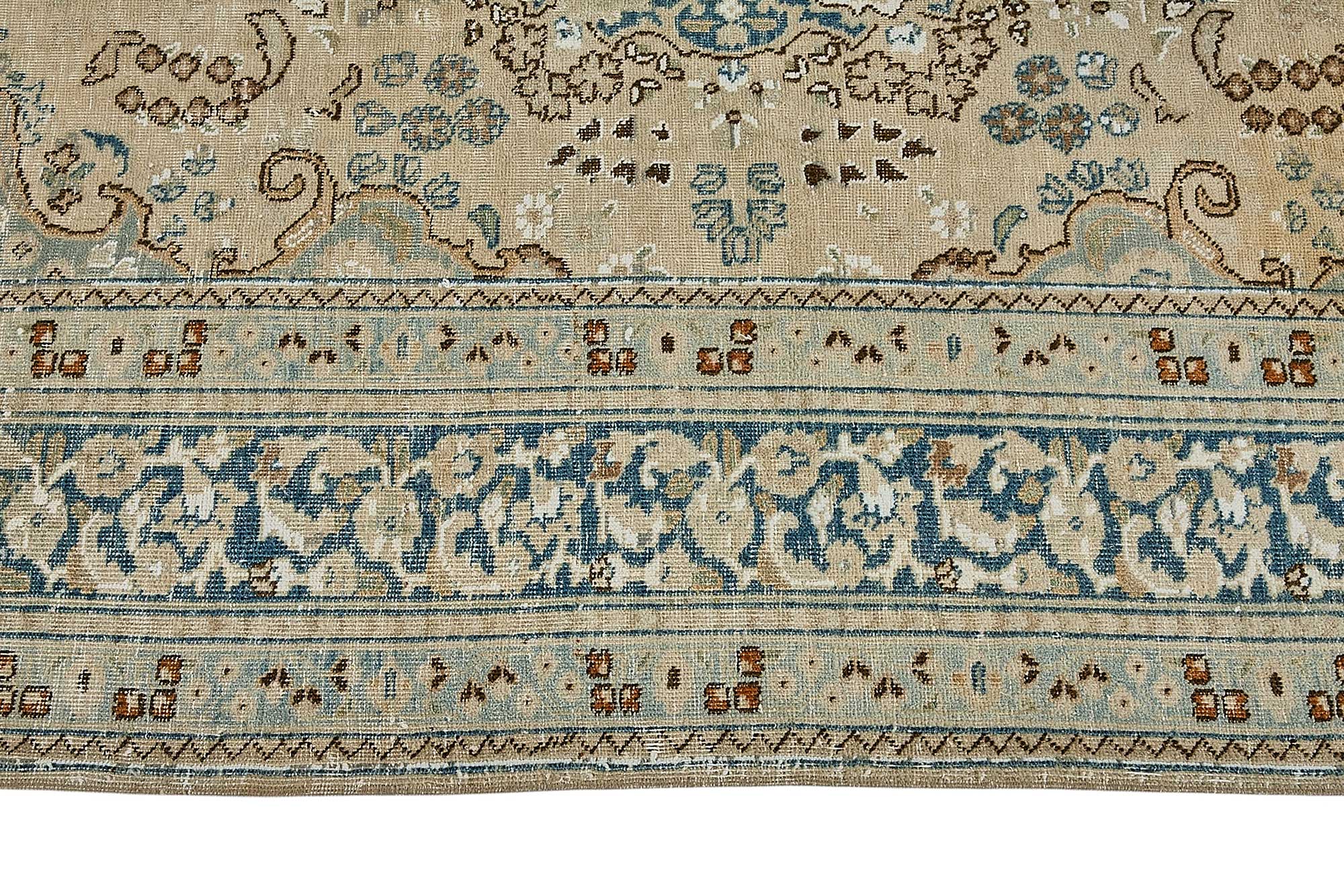 7x9 Hand-Knotted Vintage Rug - 51017