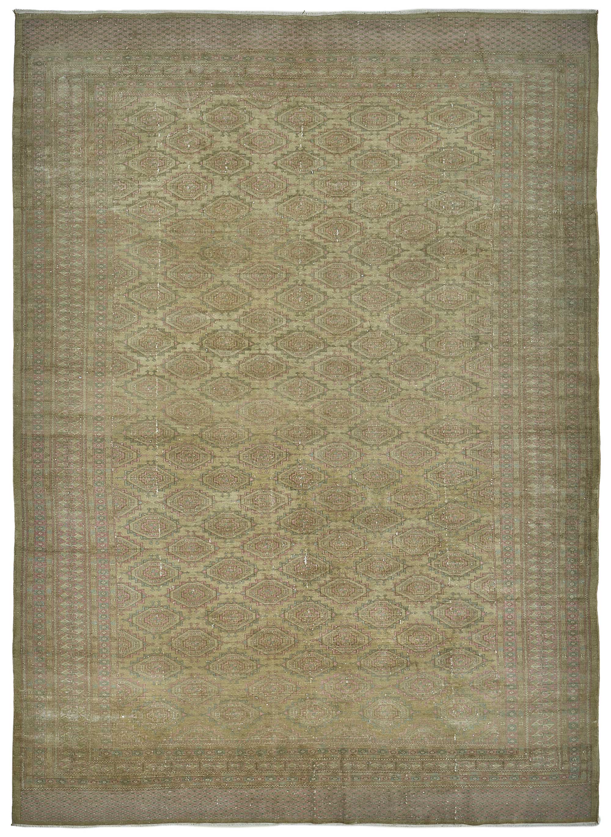 7x10 Hand-Knotted Vintage Rug - 51018