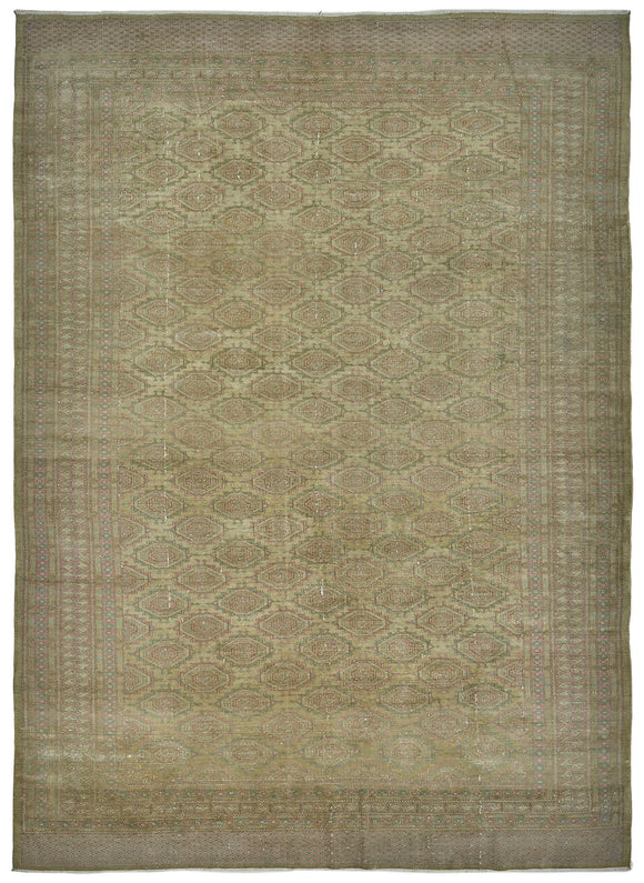 7x10 Hand-Knotted Vintage Rug - 51018