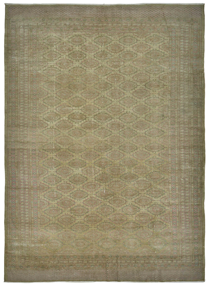 7x10 Hand-Knotted Vintage Rug - 51018