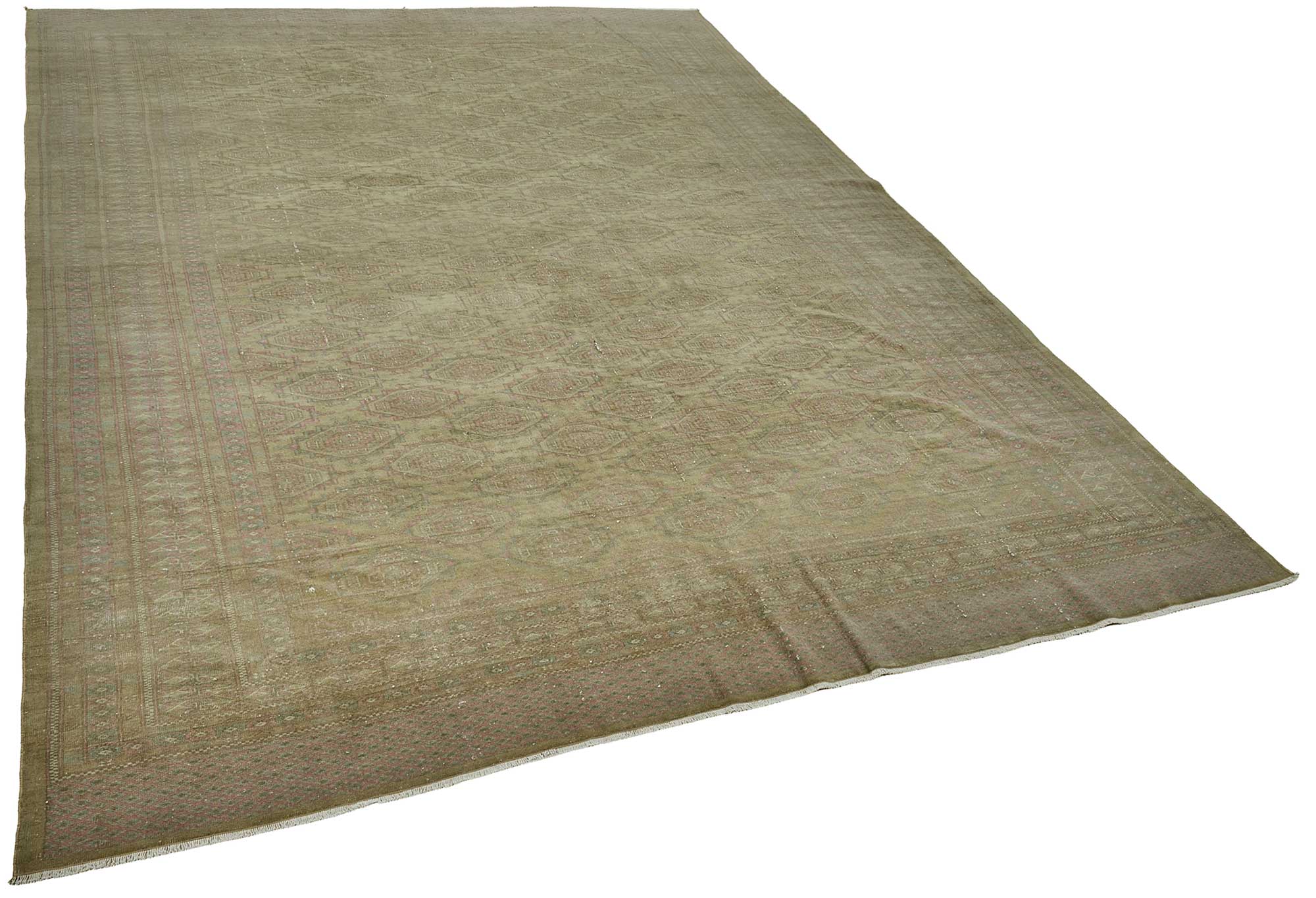 7x10 Hand-Knotted Vintage Rug - 51018