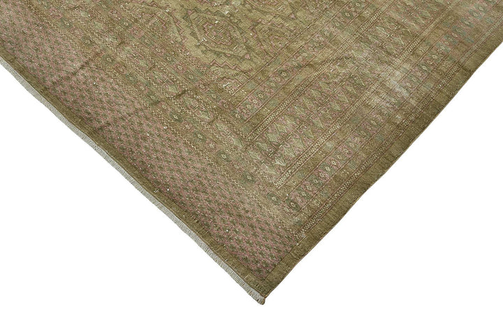 7x10 Hand-Knotted Vintage Rug - 51018