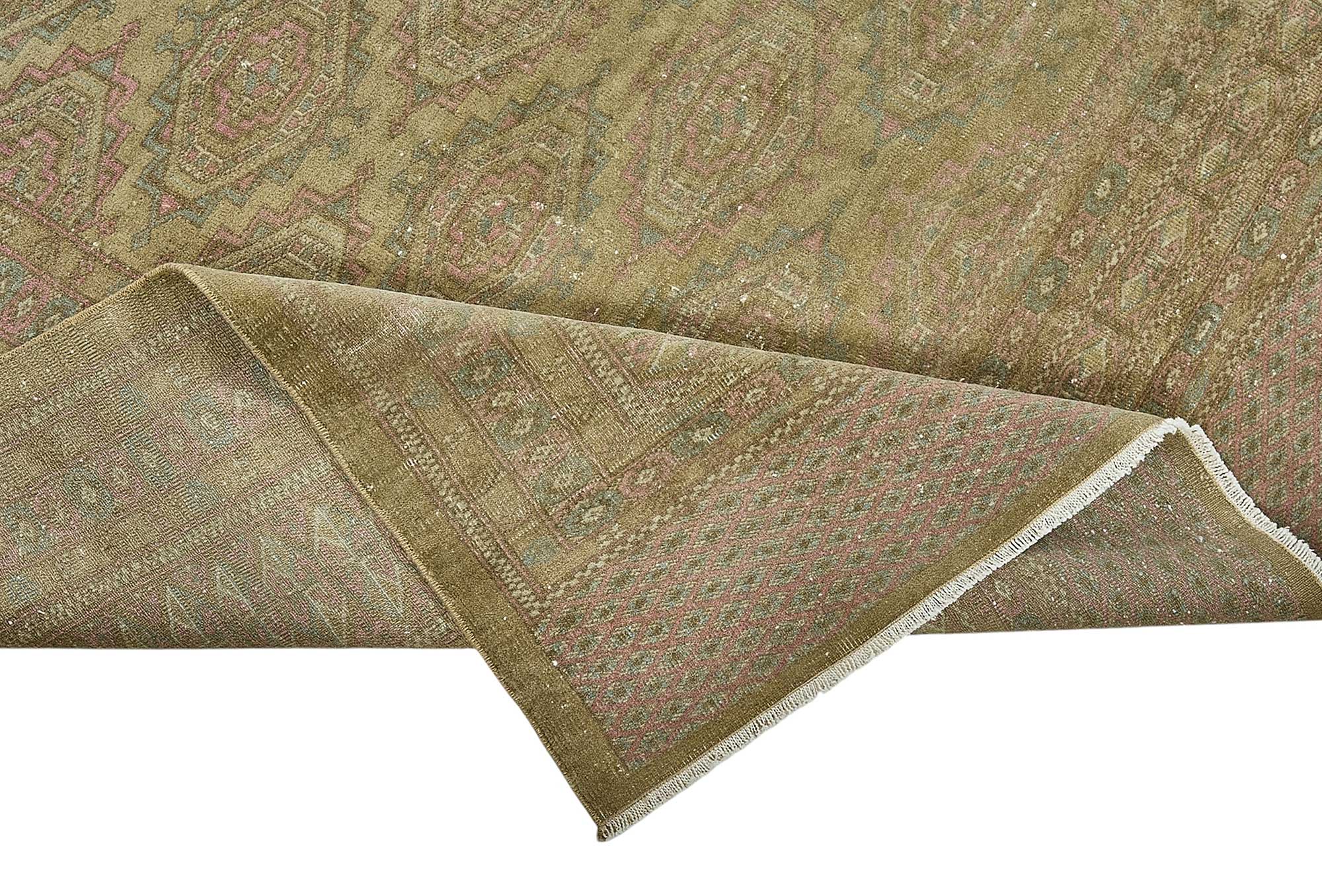 7x10 Hand-Knotted Vintage Rug - 51018