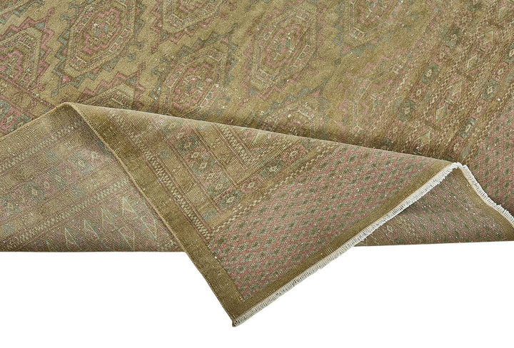 7x10 Hand-Knotted Vintage Rug - 51018