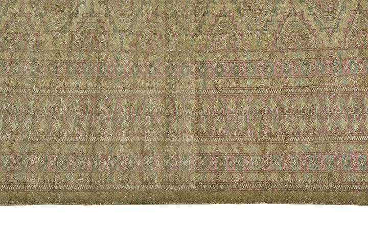 7x10 Hand-Knotted Vintage Rug - 51018