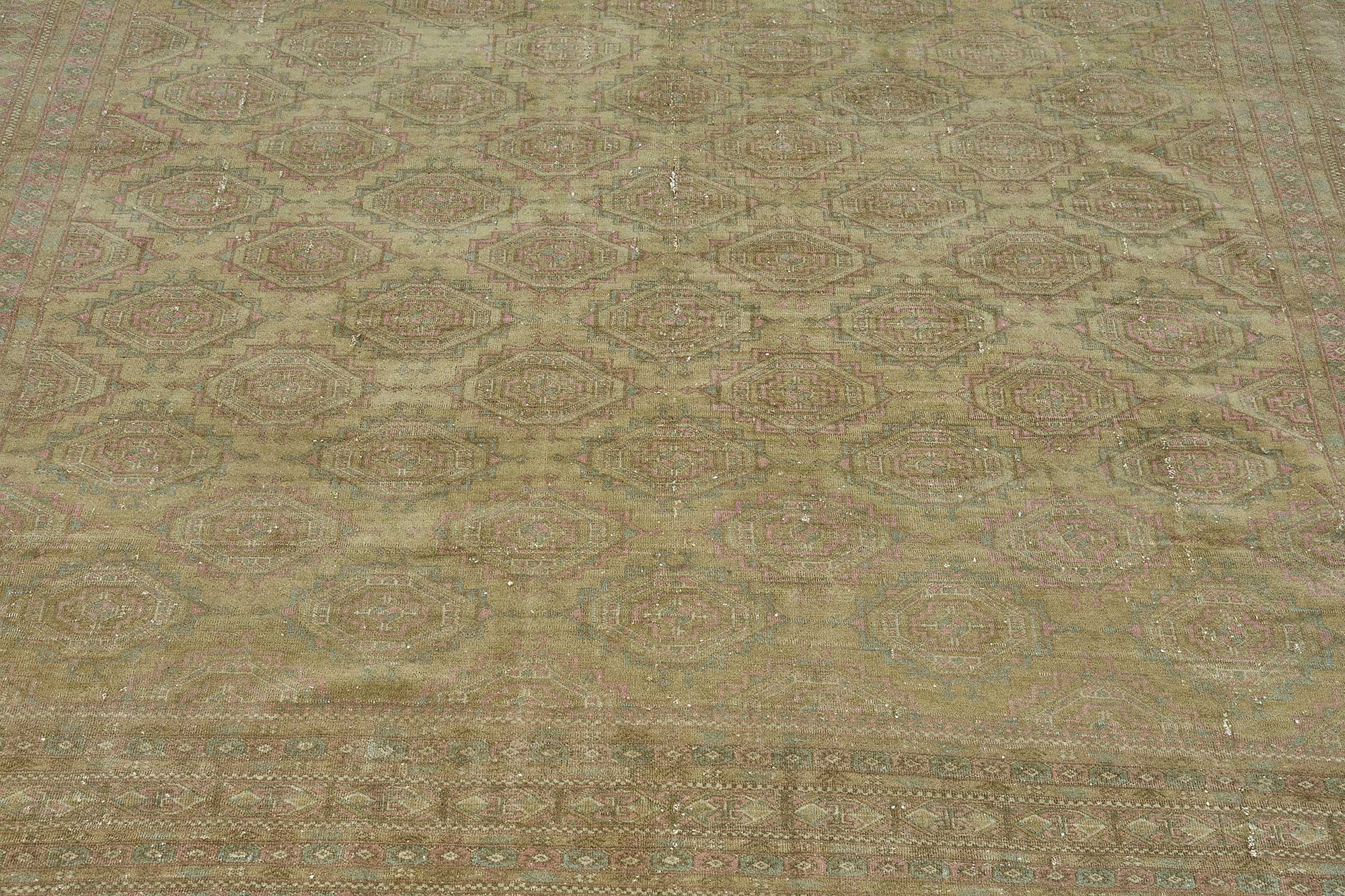 7x10 Hand-Knotted Vintage Rug - 51018