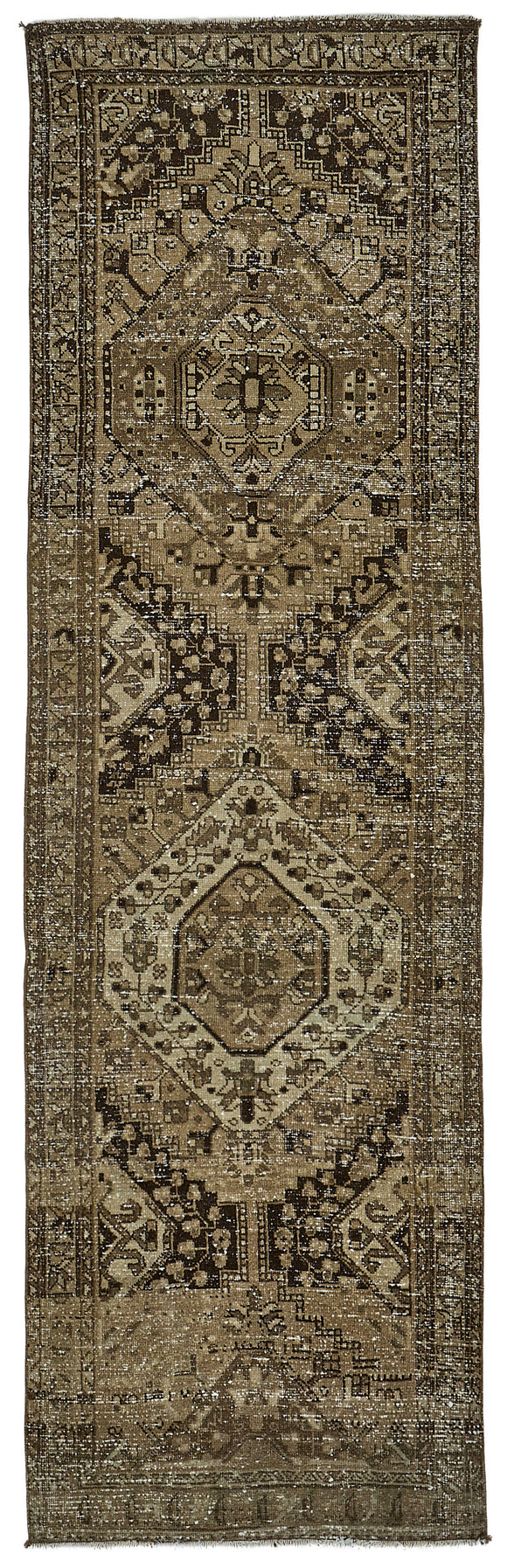 3x10 Hand-Knotted Vintage Rug - 51021
