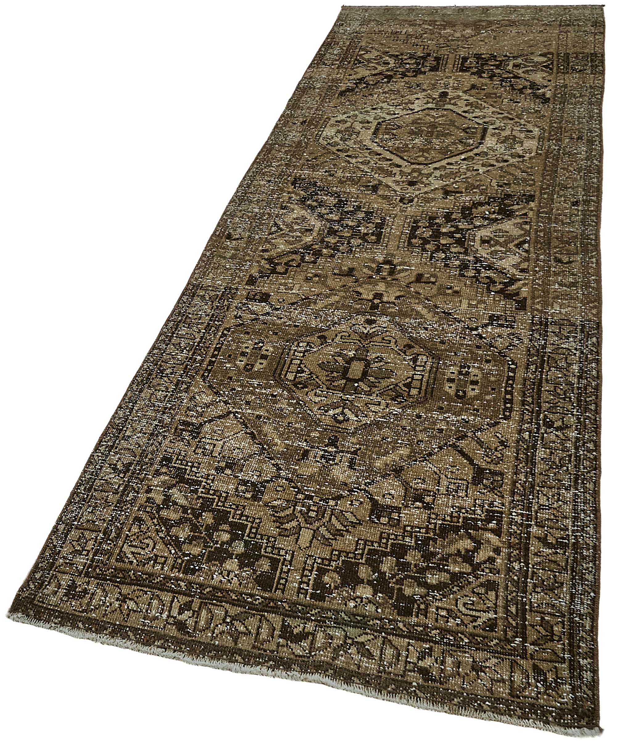3x10 Hand-Knotted Vintage Rug - 51021