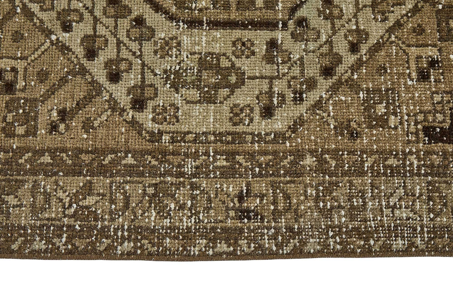 3x10 Hand-Knotted Vintage Rug - 51021