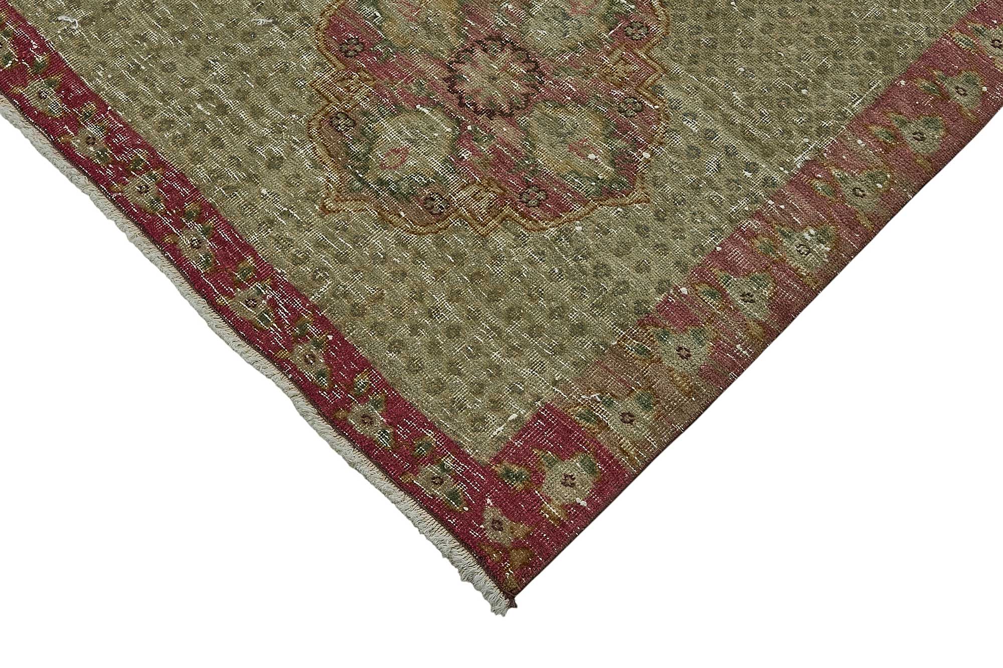 7x10 Hand-Knotted Vintage Rug - 51023